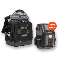 Veto Pro Pac Tech-LCT Blackout Closed Top Tool Bag With Free CB-LD